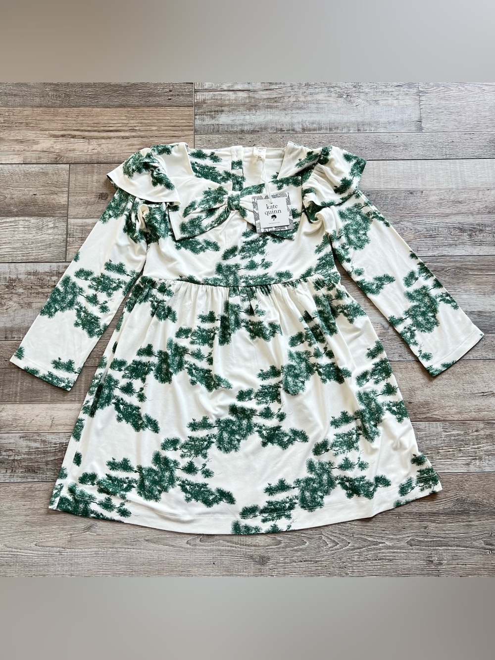 NWT Kate Quinn Girls Bamboo Dress Size 7